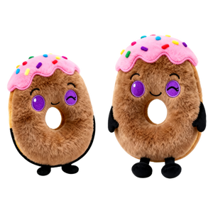 Juguete de Peluche Suave con Forma de Barra de Chocolate, con Lazo Dorado y Muñeca de Caramelo - Product Image 2