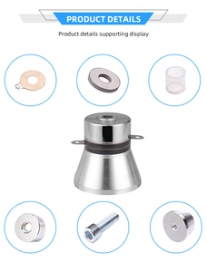 Đầu dò siêu âm công nghiệp OEM ODM 28kHz ~ 135kHz cho các bộ phận kim loại làm sạch thiết bị & tích hợp nhà máy - Product Image 2
