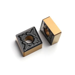 أدوات قطع كربيدية مطلية بـ PVD للقطع عالي السرعة - أدوات كربيدية متينة للتحكم الرقمي بالحاسوب مناسبة للفولاذ المقاوم للصدأ والفولاذ المقوى - Product Image 1