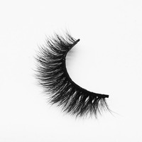 Plus de 100 types d'emballage de cils vides en vison fait à la main 15mm de longueur 'C' Curl Strip Lash Business Supplies Offrir