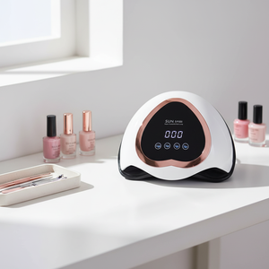 Lampe à ongles UV LED 2026 personnalisée, nouvelle tendance, design élégant, prix abordable, 57 LED réglables pour salon de manucure - Product Image 1