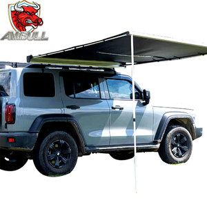 Tente latérale Oxford portable et pliable pour plusieurs modèles de véhicules, abri pare-soleil rétractable pour toit de voiture, auvent de voiture - Product Image 1