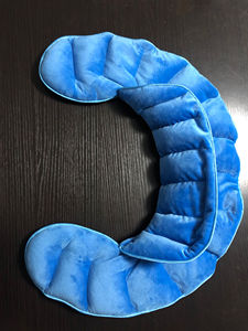 Cuscino personalizzato per cuscino di supporto collo/collo per auto cuscino per il collo per il microonde/calore all'interno di argilla perline milltes lavanda cuscino - Product Image 3