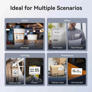 Impresora de Etiquetas de Envío Térmica Inteligente NIIMBOT K3, Impresora de Adhesivos de Códigos de Barras y Guías de Transporte para Logística Exprés - Product Image 2