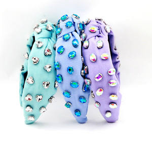 Sogno di moda AB cristalli per bambini fascia Frozen <span class=keywords><strong>con</strong></span> fiocco di pizzo accessorio per capelli per bambine Designer AB cristalli fascia - Product Image 6