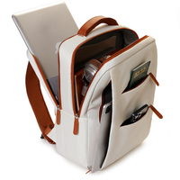 Sac à dos pour ordinateur portable de grande capacité, personnalisable avec logo, multi-compartiments, sac à dos de voyage décontracté et tendance, imperméable
