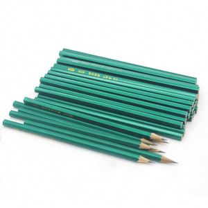 Lot de crayons hexagonaux verts HB en bois de haute qualité pour fournitures scolaires et de bureau – Le moins cher - Product Image 4