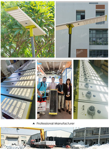 고출력 일체형 태양광 <span class=keywords><strong>LED</strong></span> 가로등 20W 30W 50W 올인원 태양광 보안등 - Product Image 5