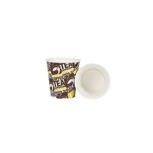 4oz 8oz Leak-Proof Disposable Custom Hot Coffee Paper Cup Mug with Logo Drinkware - Product Image 5