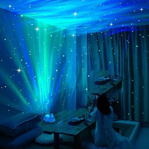 Projecteur de lumière nocturne intelligent en forme de lapin avec ciel étoilé, haut-parleur Bluetooth, projecteur d'étoiles de Noël avec télécommande - Product Image 3