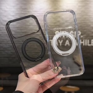 Vỏ điện thoại tùy chỉnh, vòng từ trong suốt có thể xoay 360 °, vỏ bảo vệ chống rơi-cho Iphone 17 16... Pro Max - Product Image 5