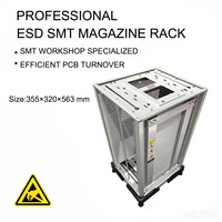 Support de stockage antistatique ESD pour cartes PCB Leenol, pour ligne d'assemblage SMT, base métallique