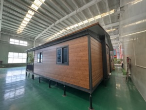 Nhà di động lắp ghép cao cấp 3 phòng ngủ, mở rộng được, kiểu dáng nhà nhỏ bằng container giá rẻ, phong cách rustic, thích hợp làm biệt thự và nhà văn phòng - Product Image 5