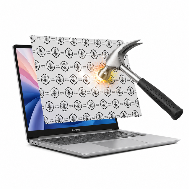 9H Hardness Nano Glass Anti Shock Film Laptop Screen Protector Matte Anti Glare for Lenovo HP Asus Dell PET Anti Fingerprint