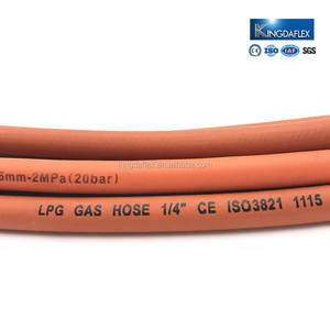 Сертифицированный Ce 6 мм 8 мм 10 мм оранжевый натуральный Lpg Шланг Высокого Качества Lpg распределительный шланг 8 мм Lpg резиновый шланг - Product Image 6