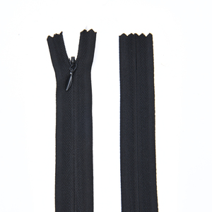 Bán Buôn Tùy Chỉnh #3 Vô Hình Dây Kéo <span class=keywords><strong>20</strong></span> 30 50Cm Vải Băng Đóng End Vô Hình Nylon Dây Kéo 100 cái/túi Với Giọt Nước Puller - Product Image 2