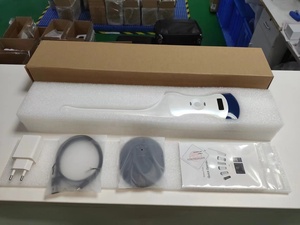Sonde Doppler Couleur Sans Fil Convexe et Transvaginale DMU55, Échographe Portable 2-en-1 à Double Tête - Product Image 6