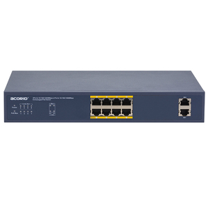 1000Mbps, 8 puertos, fuente <span class=keywords><strong>de</strong></span> alimentación inversa, <span class=keywords><strong>interruptor</strong></span> RPOE POE, <span class=keywords><strong>interruptor</strong></span> <span class=keywords><strong>de</strong></span> reversa poe - Product Image 1