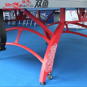 Table de ping-pong Double Fish Auspicious Cloud X1 pliable, modèle de compétition standard pour intérieur - Product Image 2