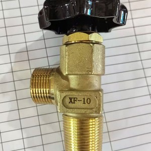 Vanne d'arrêt à angle droit QF-51A ; Vanne de bouteille de dioxyde de carbone, d'oxygène et d'azote G3/4 ; XF-10 - Product Image 2