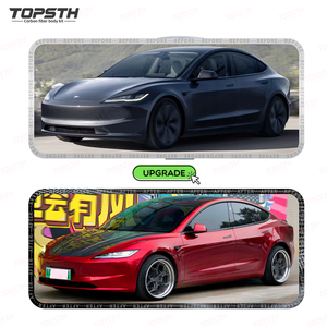 Capó <span class=keywords><strong>de</strong></span> Fibra <span class=keywords><strong>de</strong></span> <span class=keywords><strong>Carbono</strong></span> Ligero Personalizado Cyber Dry para <span class=keywords><strong>Tesla</strong></span> Model 3 2024+, Cubierta <span class=keywords><strong>de</strong></span> <span class=keywords><strong>Motor</strong></span> <span class=keywords><strong>de</strong></span> Alto Rendimiento, Nuevo - Product Image 2