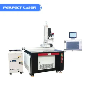 Perfecte Laser 2000W Desktop Metaal Roestvrij Staal Koolstofstaal Aluminium Zink Laser Lasstraallasmachine