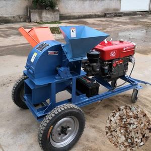 Máquina <span class=keywords><strong>Trituradora</strong></span> <span class=keywords><strong>de</strong></span> Madera <span class=keywords><strong>de</strong></span> 18 HP con Motor Diésel para Maquinaria Forestal, Bambú, Aserrín, Desechos y <span class=keywords><strong>Ramas</strong></span> <span class=keywords><strong>de</strong></span> Jardín - Product Image 4