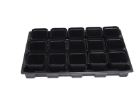 EDKFARM mini dôme hydroponique maison et jardin couvercle propagateur plateau de semoir en plastique