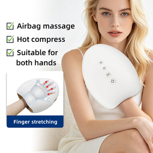 Massaggiatore Elettrico per Mani Senza Fili con Compressione d'Aria, Pressione sul <span class=keywords><strong>Palmo</strong></span>, Massaggio <span class=keywords><strong>al</strong></span> Polso, Stiramento delle Nocche <span class=keywords><strong>e</strong></span> delle <span class=keywords><strong>Dita</strong></span>, Tipo Guanto Riscaldato - Product Image 2
