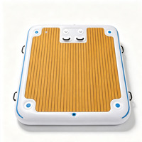 Plateforme flottante gonflable en PVC Drop Stitch, ponton gonflable, tapis flottant pour yacht, plage, piscine