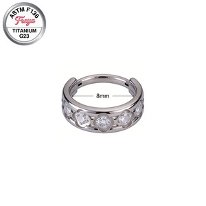 Orecchini da <span class=keywords><strong>naso</strong></span> in titanio argentato all'ingrosso, gioielli piercing Daith, orecchini di Halloween, gioielli piercing per il corpo da uomo, orecchini di design - Product Image 3