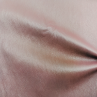 Cuir PU métallique en gros avec support en fil métallique |   Tissu à mémoire de forme souple pour des vêtements et vestes de luxe faciles à styliser
