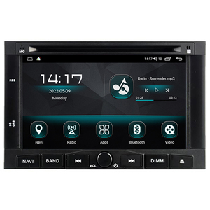 Autoradio Android con Schermo da 7 Pollici Stile OEM Senza Lettore DVD per PEUGEOT <span class=keywords><strong>3008</strong></span> 5008 2009-2016, Sistema Multimediale GPS con CarPlay - Product Image 1