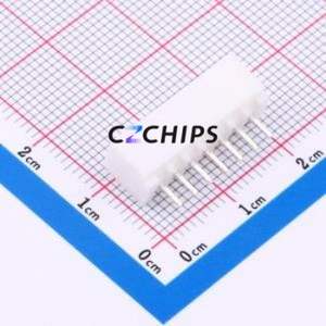 BX-HA2.54-7PZZ Wire-to-Board Pin Header Through hole Component (THT),P=2.5mm Connector 1x7P 2.5mm Through Hole XHB - Product Image 2