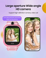 Reloj Inteligente 4G para Niños 2026 con Tarjeta SIM, Posicionamiento LBS+WiFi, Pantalla de 1.44'', Antipérdida, Relojes Inteligentes para Niños