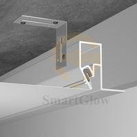 Film de plafond tendu MSD pour marché de la Moldavie et de la Roumanie, profil en aluminium, éclairage LED pour film de plafond tendu en PVC
