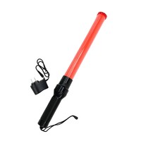 Batterie au Lithium Rechargeable de 54cm Signal de feu de signalisation Baton de commande Signal de guidage routier Lumière LED