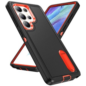 Nueva <span class=keywords><strong>Funda</strong></span> Protectora Magnética con Anillo para Teléfono Serie S <span class=keywords><strong>Original</strong></span>, Diseño de Lujo para PC, Resistente a Golpes, para S25 Ultra S23 Ultra - Product Image 1