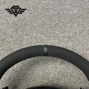 Volante per auto in materiale Alcantara personalizzato aggiornato adatto a <span class=keywords><strong>Mercedes</strong></span> <span class=keywords><strong>Benz</strong></span> <span class=keywords><strong>W205</strong></span> W204 W212 W211 W213 E300 W218 W222 AMG - Product Image 4