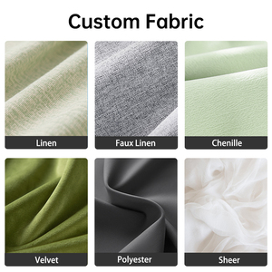 <span class=keywords><strong>Tende</strong></span> in Lino DaiRui Stile Country Francese con Stampa Floreale Botanica Vintage, Oscuranti, Stile Rustico, con Occhielli - Product Image 4