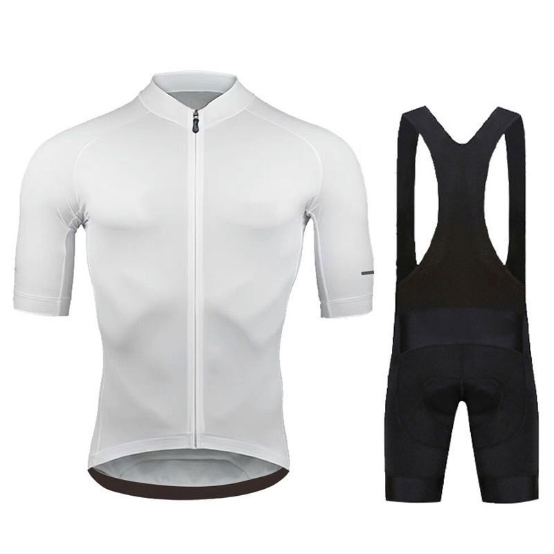 Black suspender suit-white
