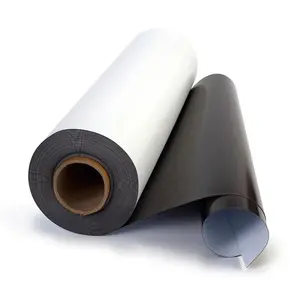 Free Sample Custom Strong Isotropic Rubber Adhesive Flexible Magnet Sheet Roll For Printing