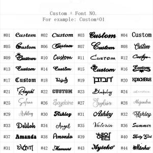 Collana con Ciondolo Personalizzato in Acciaio Inossidabile 304 316L Placcato Oro 18k, Lettere Iniziali A-Z per Coppie - Product Image 6