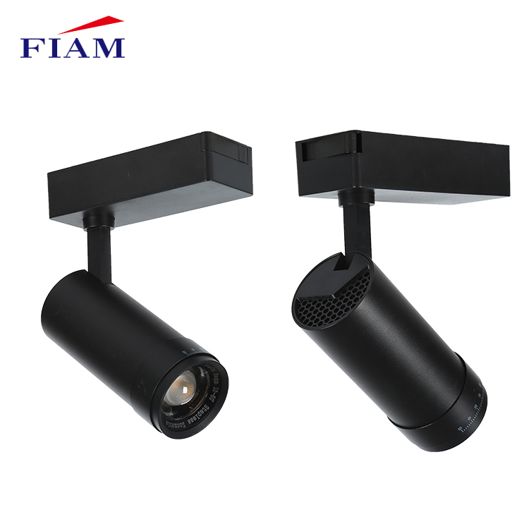 Easy Installation Bridgelux Zoom Lamp Holder 10w 20w 30w Cob Aluminum Modern Track Lighting