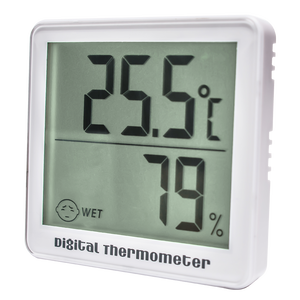 Nhiệt Kế Kỹ Thuật Số Trong Nhà LCD Lớn Với Cáp Cảm Biến - Product Image 2