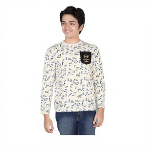 Camiseta de Manga Corta Casual para Niño, 100% Algodón Jersey, Estampado Animal Moderno, Ecológica, Transpirable y Suave para Verano - Product Image 3