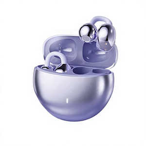 Nouveaux écouteurs <span class=keywords><strong>D500</strong></span> avec affichage numérique, conception intra-auriculaire à clip, réduction de bruit, étanchéité IPX5, son surround 360°, IA - Product Image 1