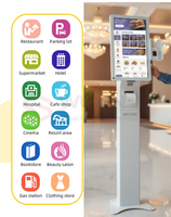 Terminal de gestión de inventario de almacén con autoservicio automatizado, montaje en suelo, monitoreo remoto, con impresora/escáner