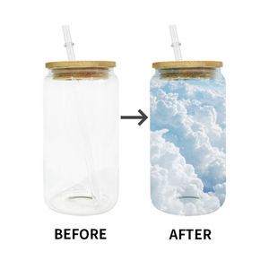 Verres à bière en forme élégante de 12oz, 16oz, 20oz, vierges pour sublimation, livraison gratuite depuis notre entrepôt américain – Vente en gros - Product Image 4