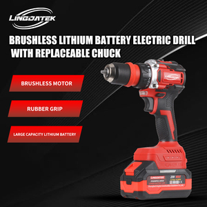 Bán Hàng Trực Tiếp Nhà Sản Xuất Trung Quốc Không Dây Khoan Đặt 60nm Kép Tốc Độ Tác Động Pin Điện Không Chổi Than Khoan OEM Hỗ Trợ LDD09-P - Product Image 5